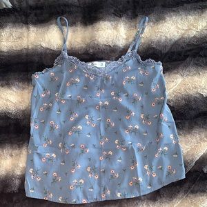 Hollister lace tank top